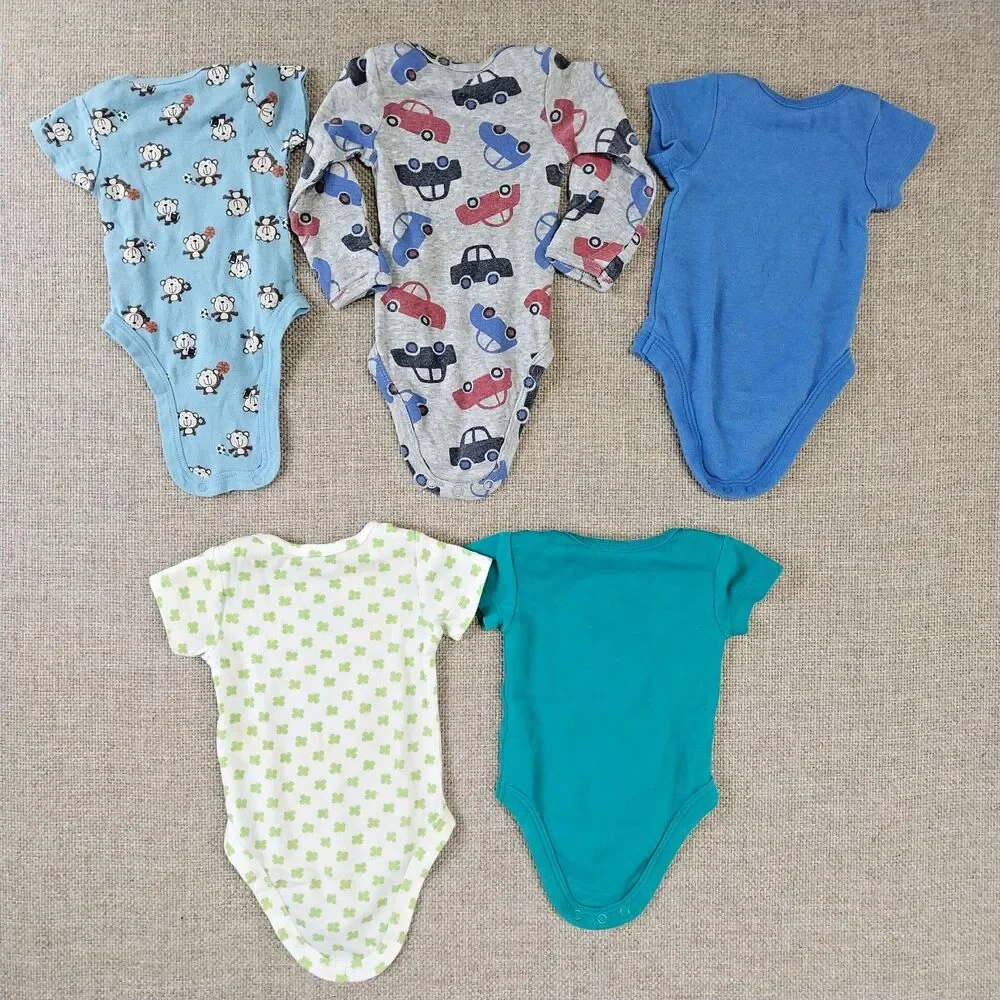Baby Infant Boy Clothing Bundle Bodysuit Variety Of Colors 10 Pieces Newborn #15